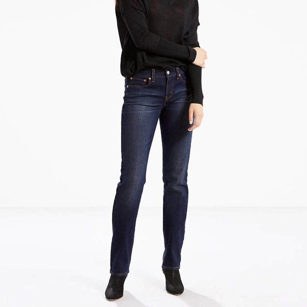 Levi’s 414 Relaxed Straight Dark Wash